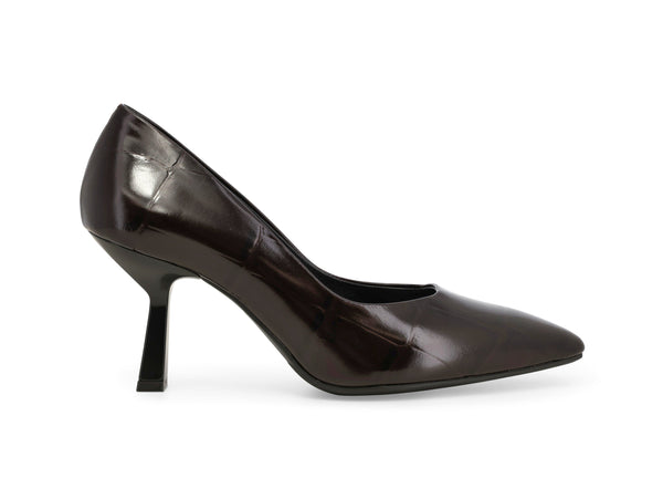 Melluso Décolleté Moro in Pelle Stampa Cocco con Tacco Alto D5204-250878